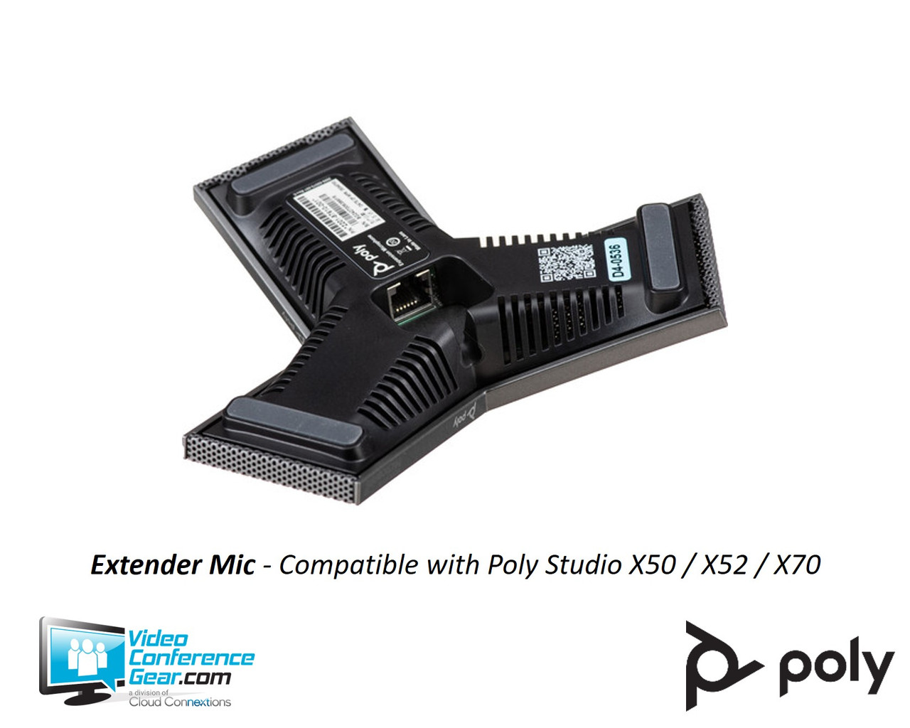 HP Poly Accessory | Studio X Extender Tabletop Microphone