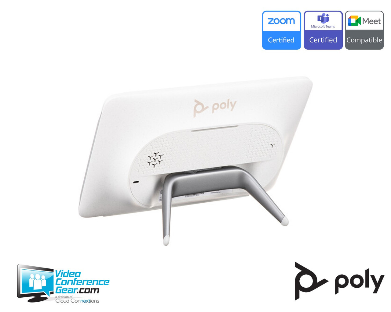 HP Poly | TC10 Tabletop Touch Room Control | Certified for Zoom