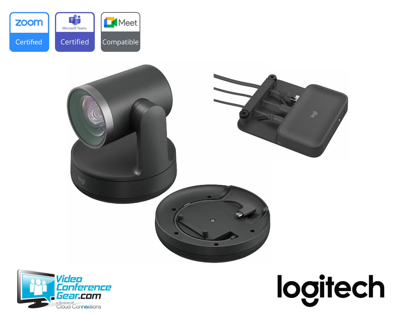 Logitech | Rally Camera Quick Connect Kit | Solution for Meeting