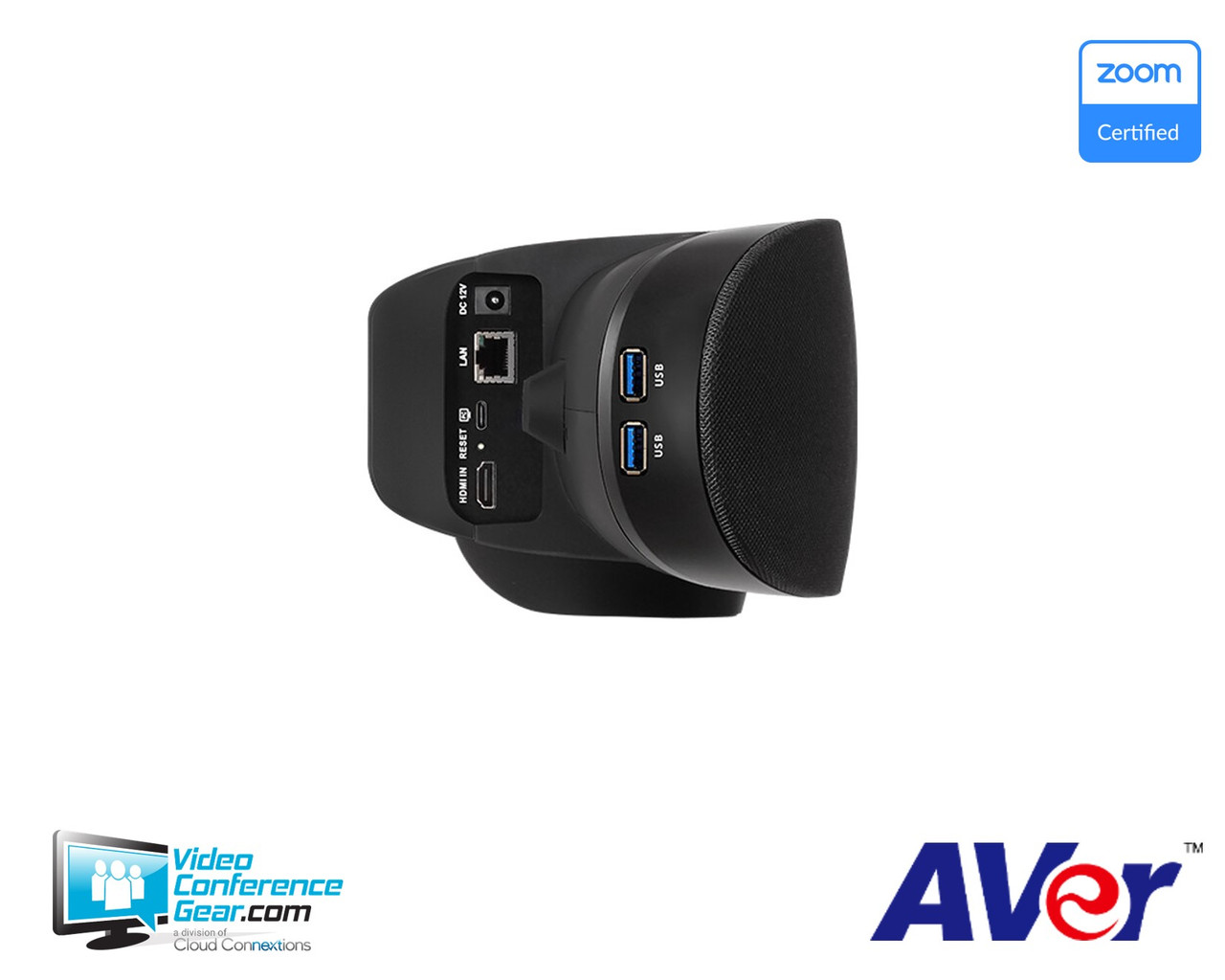 AVer | VB370A Android Videobar | 4K UltraHD | Dual Lense | 92° FoV