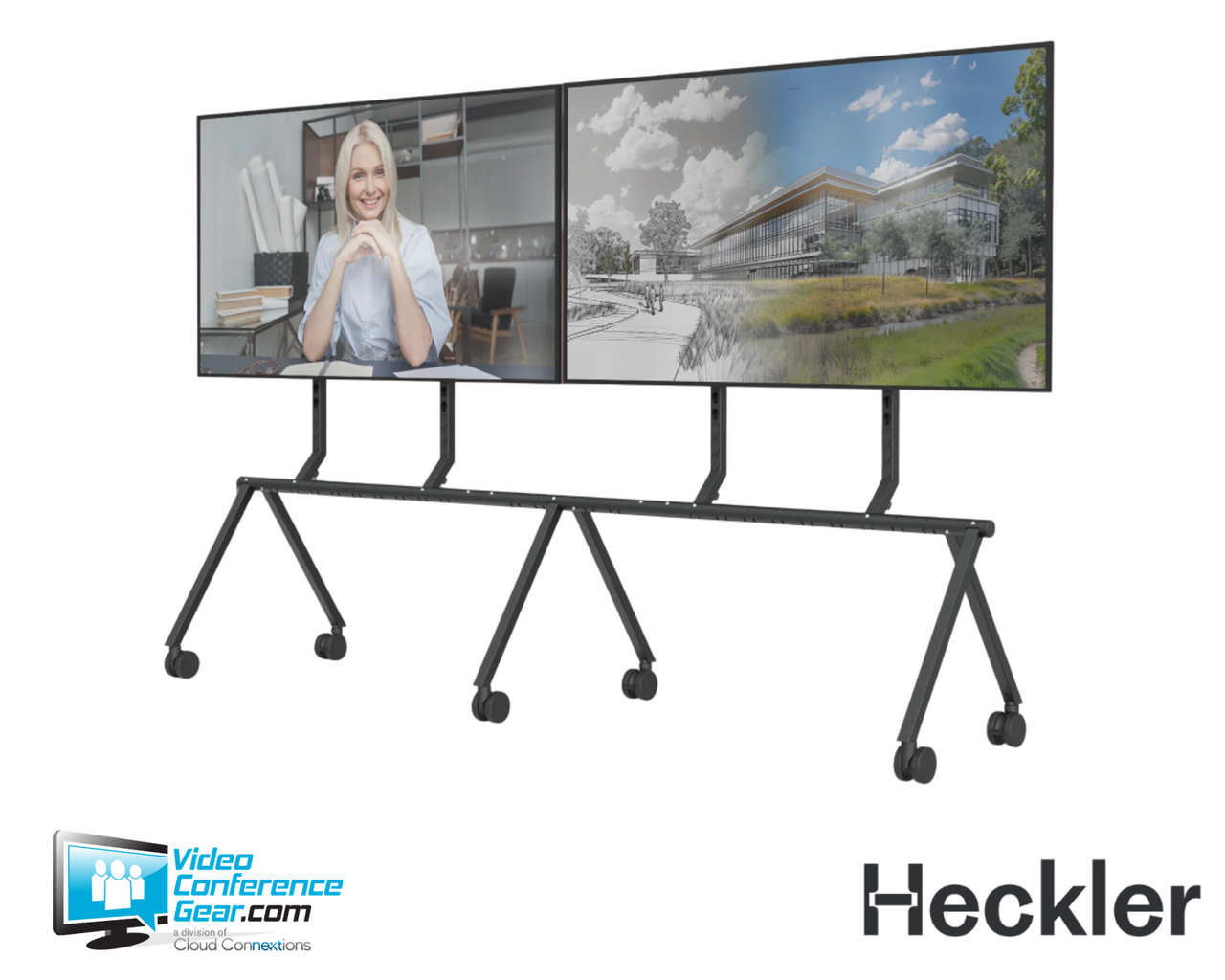 H1060 Dual Display Stand - Thumbnail 2