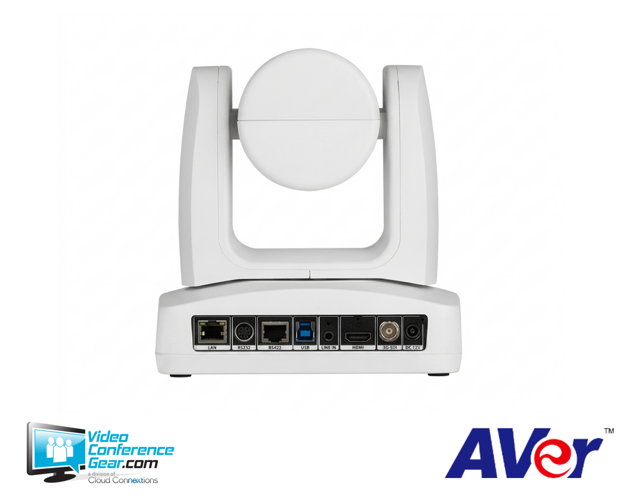 AVer | ProAV Live Streaming PTZ Camera TR211 V3 with Auto Tracking - White