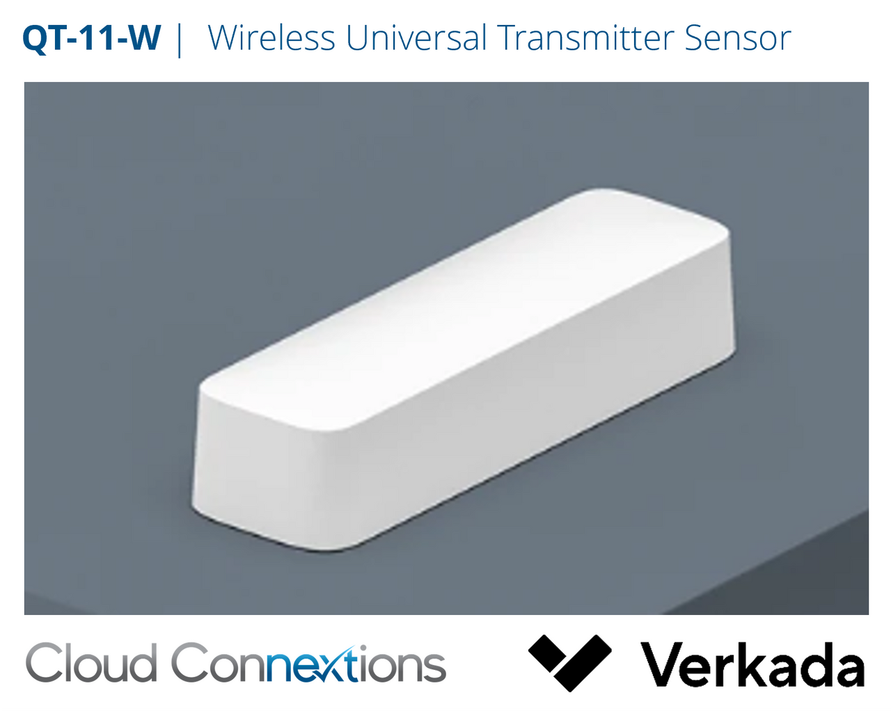 Verkada QT11-W Wireless Universal Transmitter Sensor