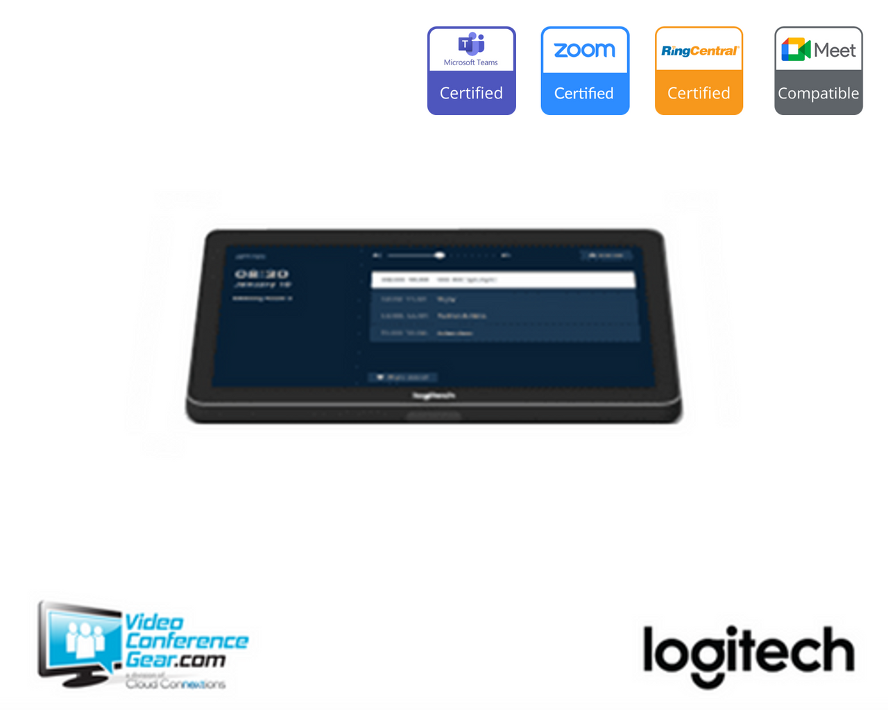 Logitech Rally Bar Mini + Tap IP Appliance Bundle (991-000385)