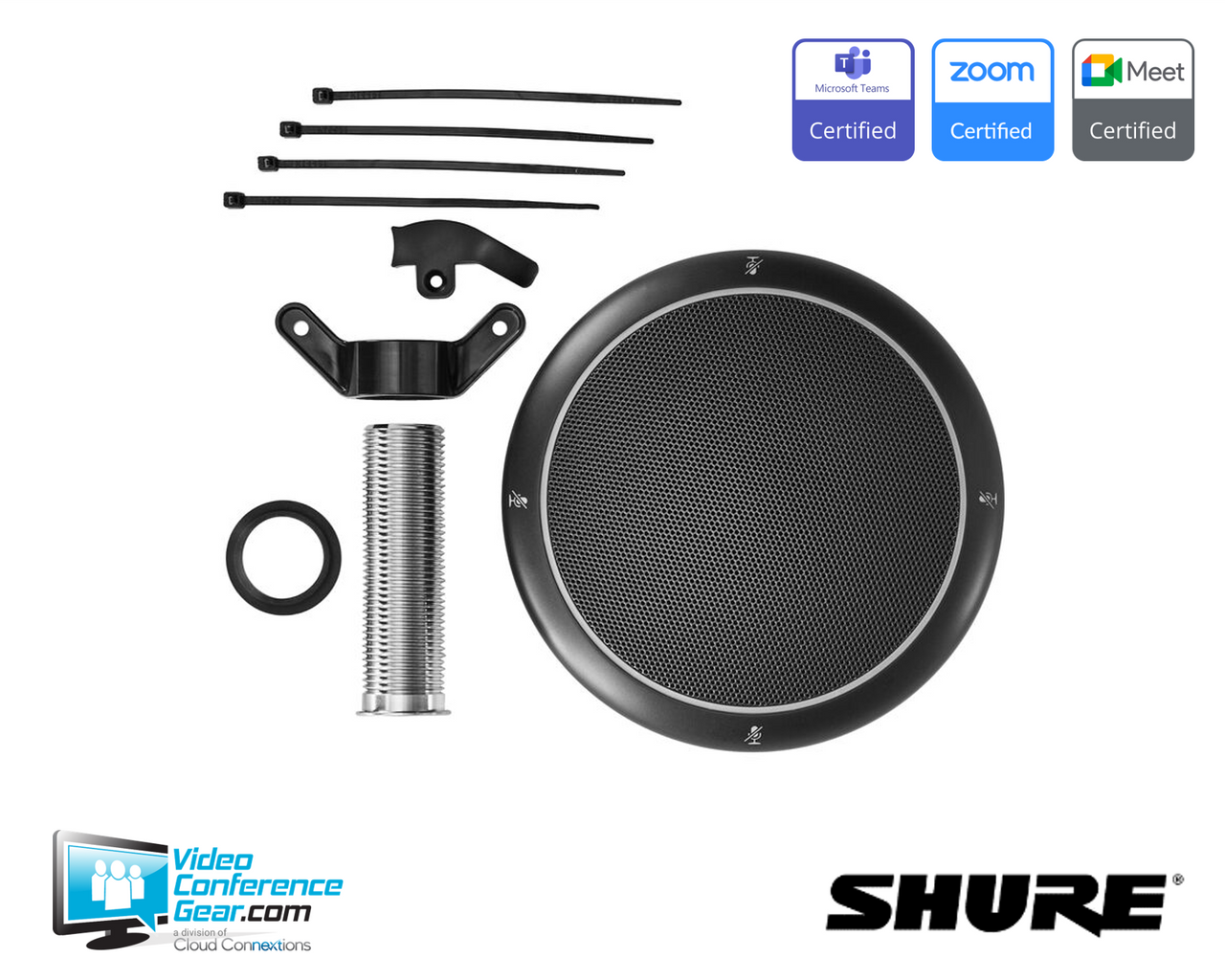 Shure MXA320 Table Array Microphone – Black (MXA320B)