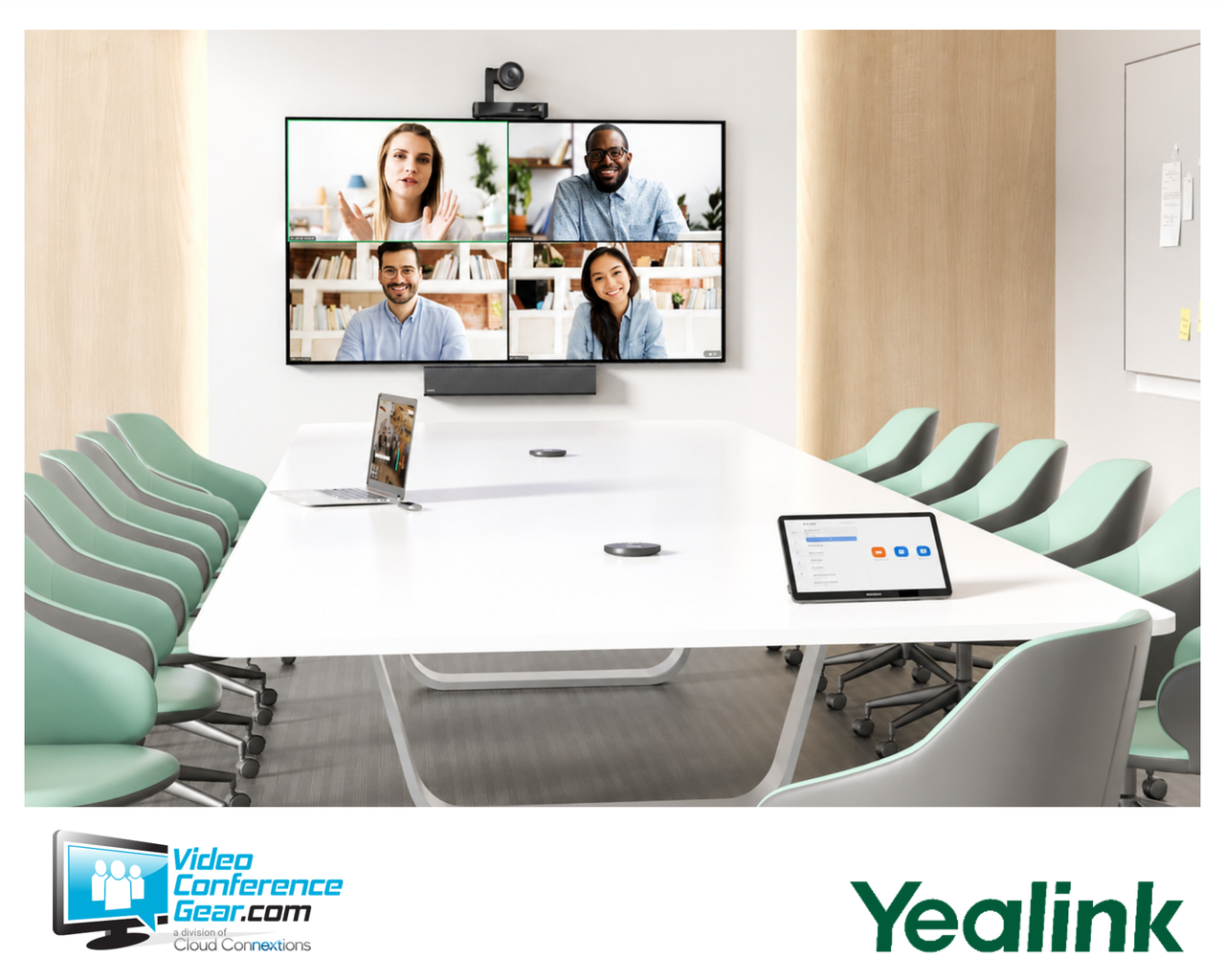 ZVC860 (Base-kit)
Zoom Rooms Kit for Medium and Large Meeting Rooms