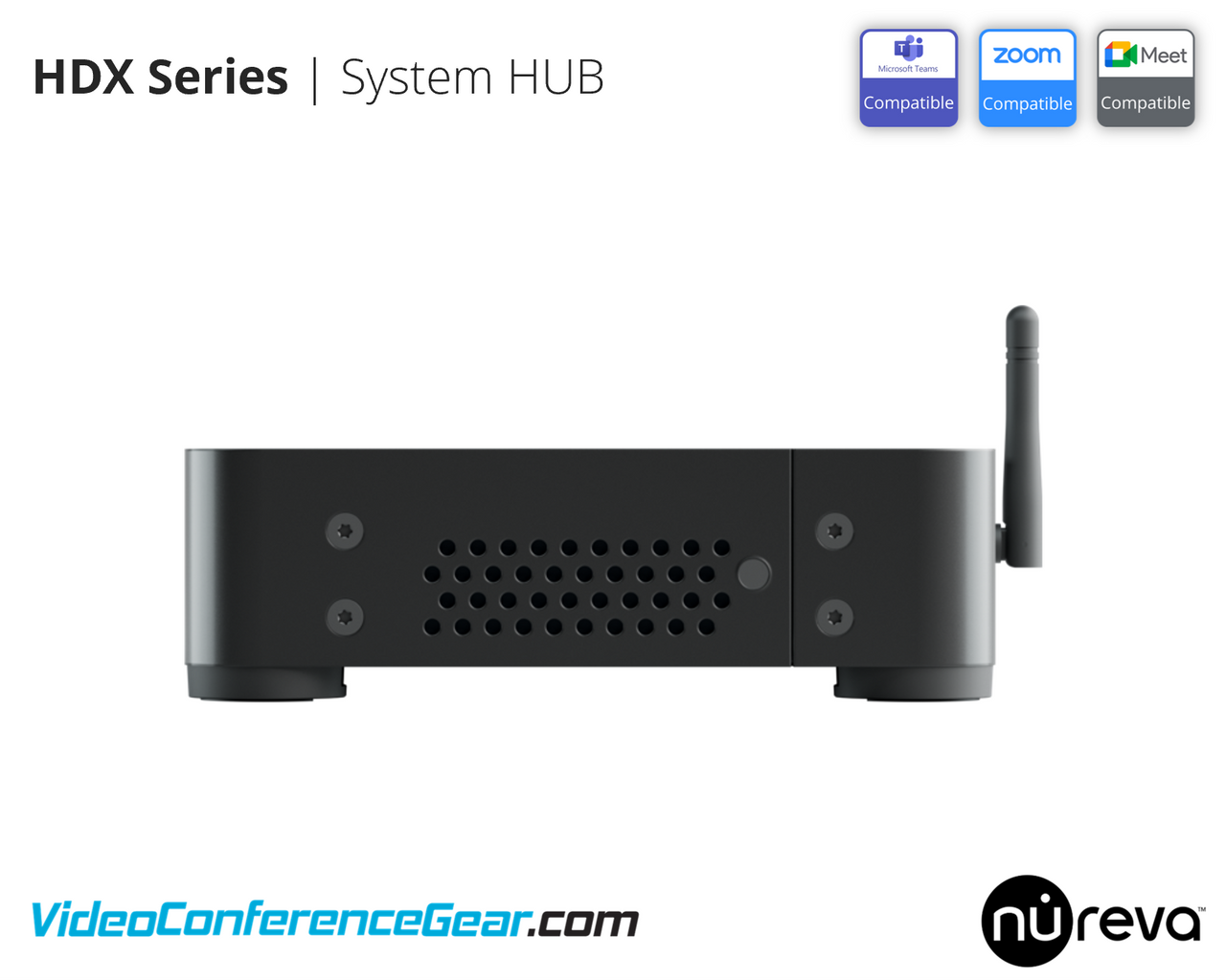 Nureva HDX System Hub (HDX Hub). Multifunctional hub for the HDX Series Available from VideoConferenceGear.com