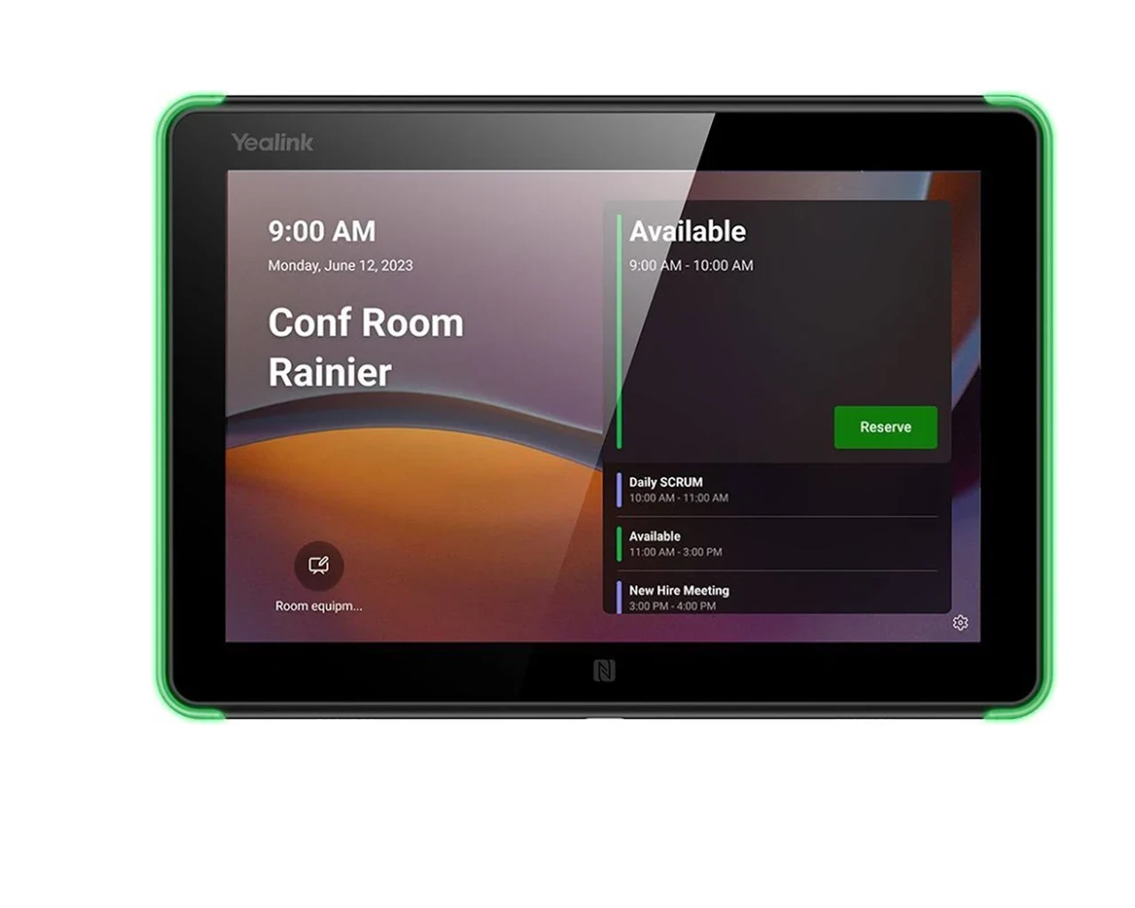 Yealink | RoomPanel Plus E2 10" Android-Based Room Scheduling Panel (1303196)