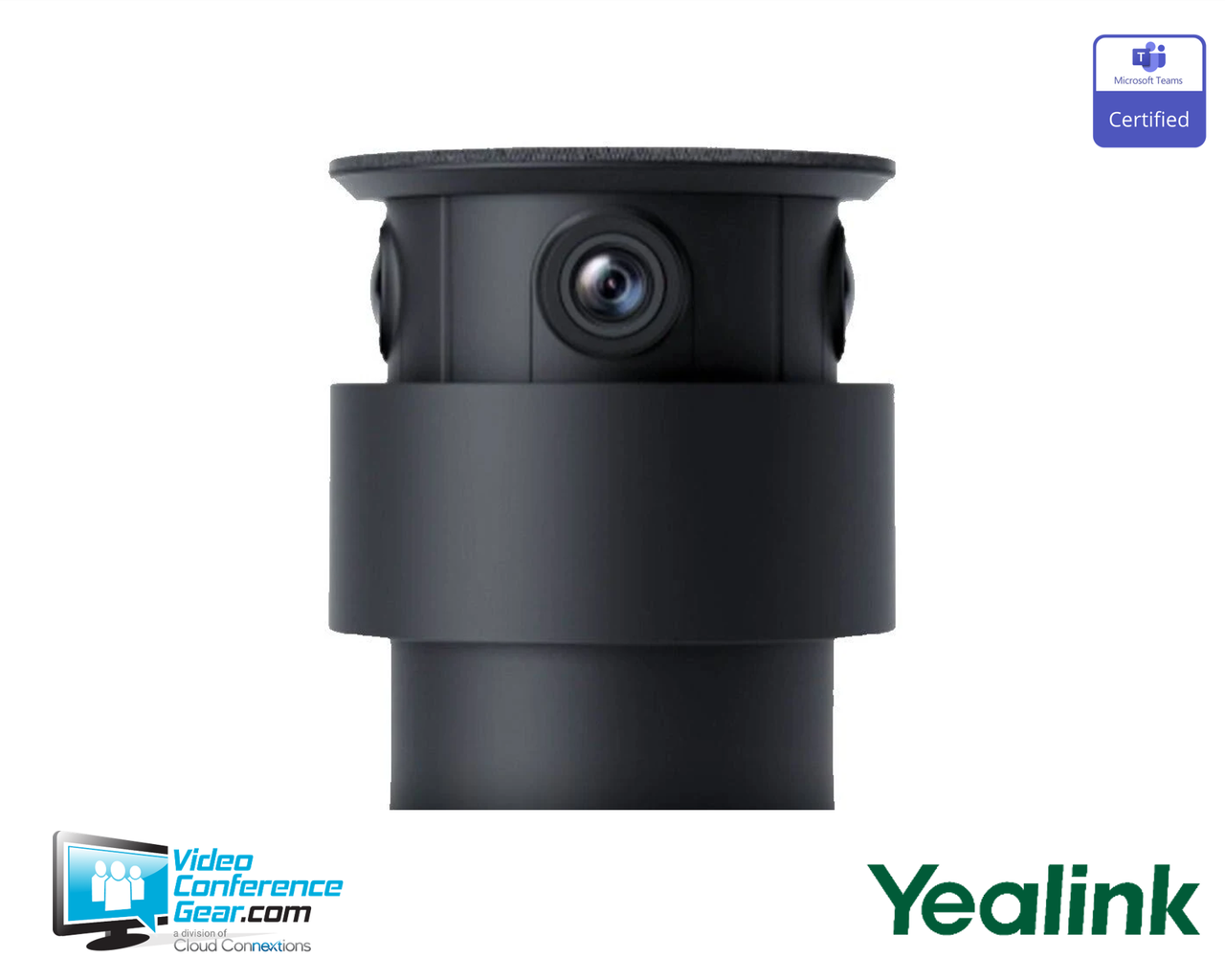 Yealink | MTower Center-view Intelligent Camera for Optimal Perspective (1306173)