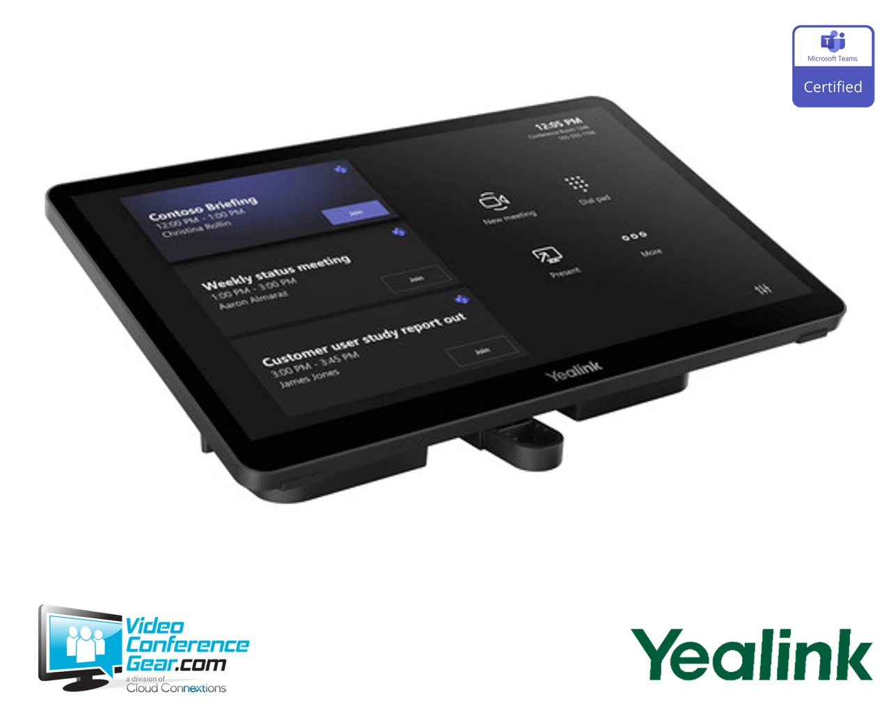 Yealink | 11.6" MTouch Plus Extension Console for MVC Series