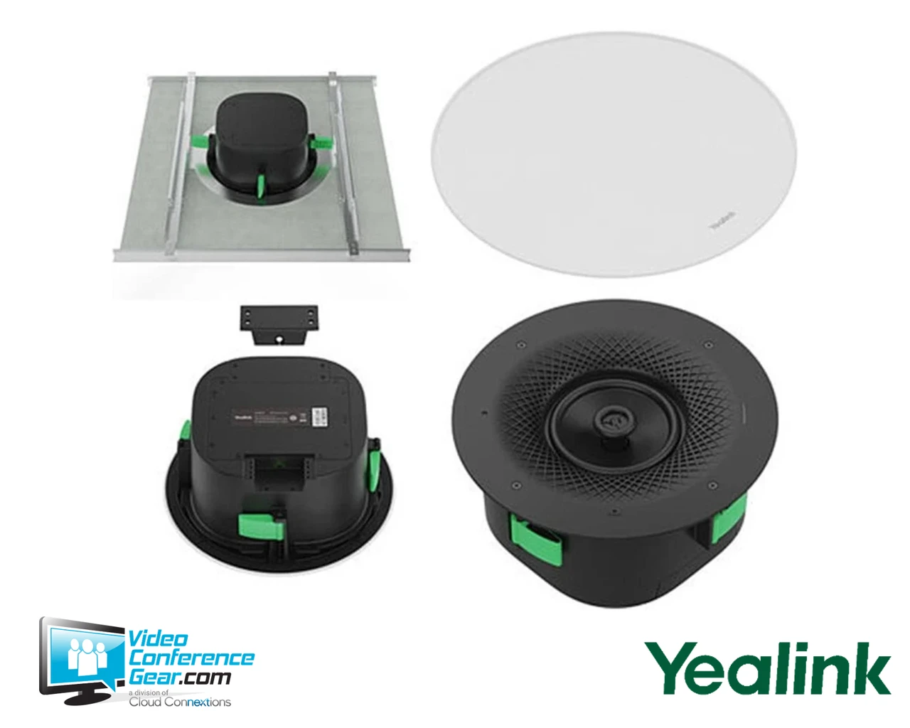Yealink CS10 SkySound 2-Way Coaxial Network Celling Speaker