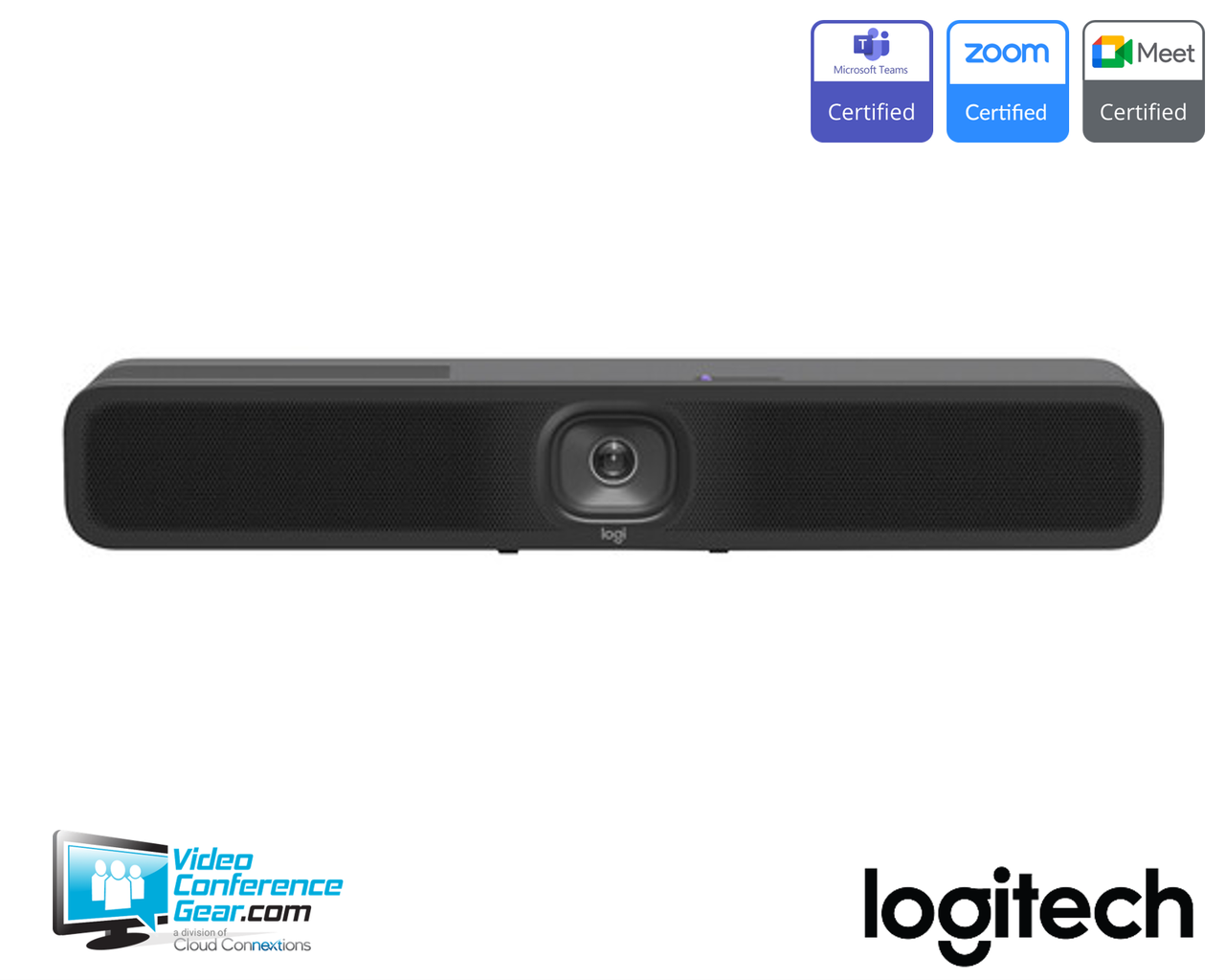 Logitech | MeetUp 2 AI-enabled all-in-one USB videobar | TAA Compliant | 960-001885