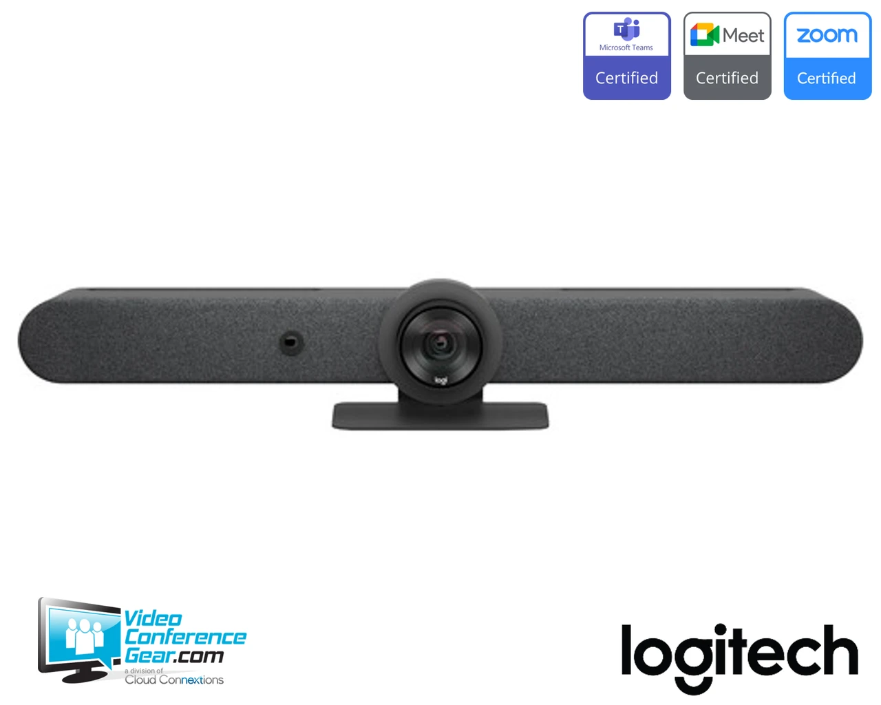 Logitech | Rally Bar 4K Videobar Graphite | No-Radio | TAA Compliant | 960-001669
