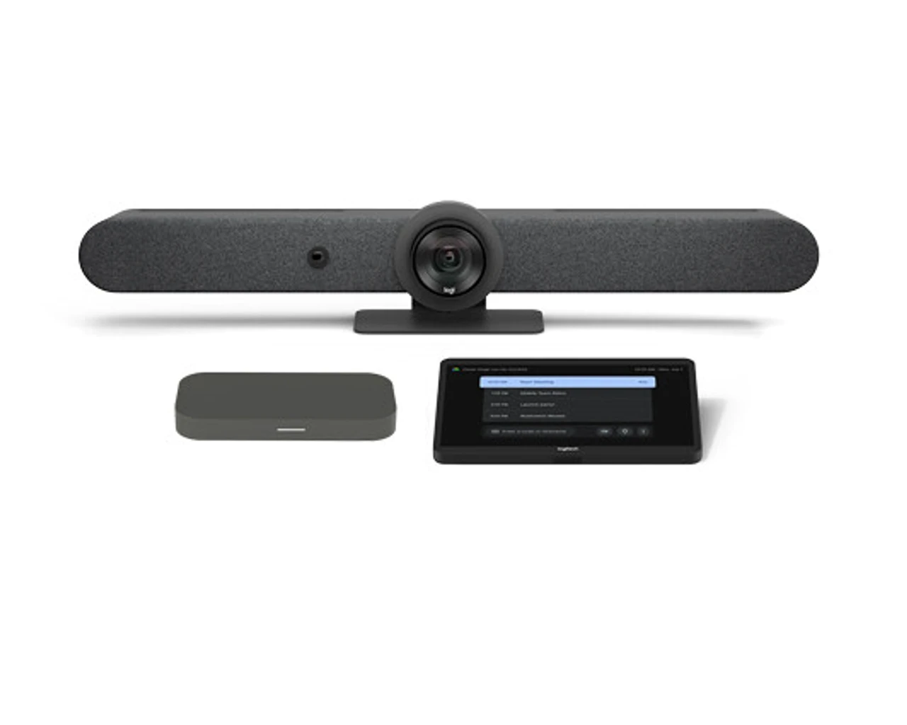Logitech | Rally Bar with CTL Meet Compute and Tap Cat5e for Google Meet, Medium to Large Room | APRBGGGLCTL4