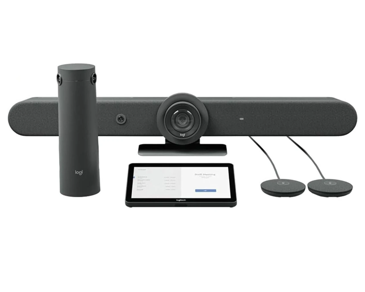 Logitech | Rally Bar and Sight Room Kit - TAA Compliant | 991-000535 | Include Logitech Tap Cat5E