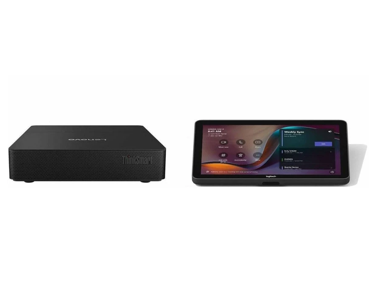 Logitech | Tap with Lenovo ThinkSmart Core Gen 2 Ultra 7 - BASE Bundle (no AV) for Microsoft Teams Rooms | TAPMSTBASELNVU7