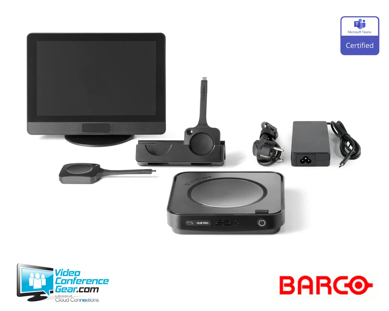Barco | Clickshare Hub Pro US With 2 Buttons Kit | TAA Compliant | R9461810US