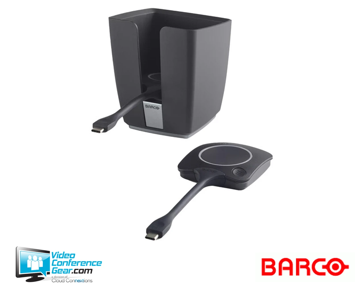 Barco | Barco ClickShare Button Tray + Button, 4th Gen (US) | R9861600P01CUS