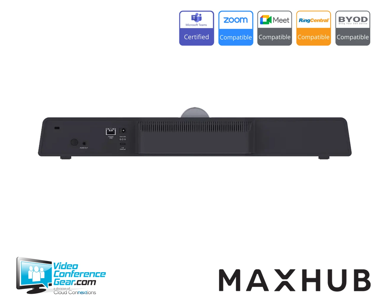 MAXHUB | UC S07 All-in-one 4K USB Videobar, PoE (UC S07)