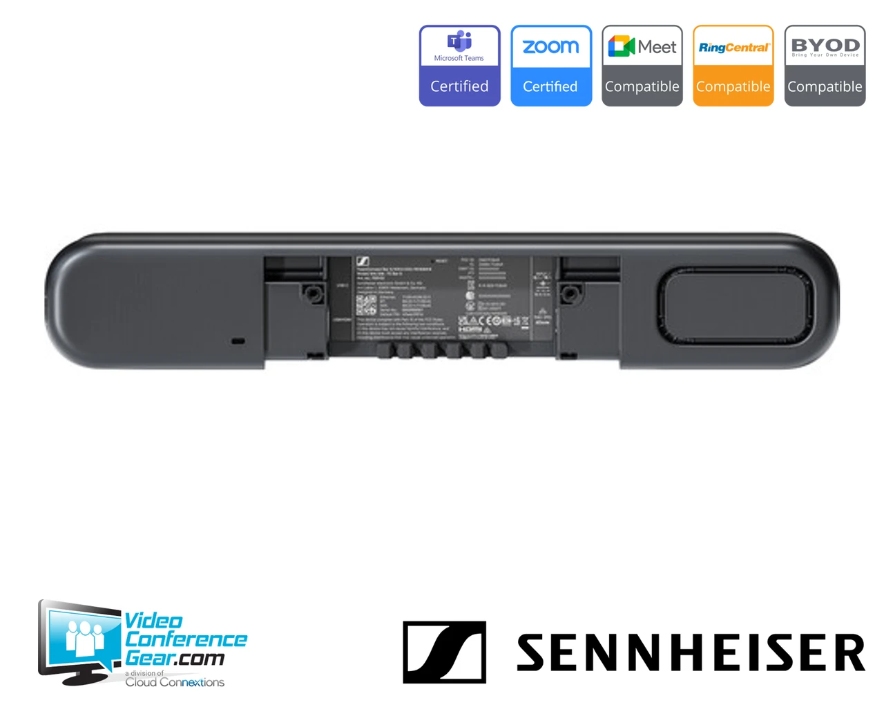 Sennheiser | TeamConnect Bar S All-In-One for small meeting rooms/spaces (700105)