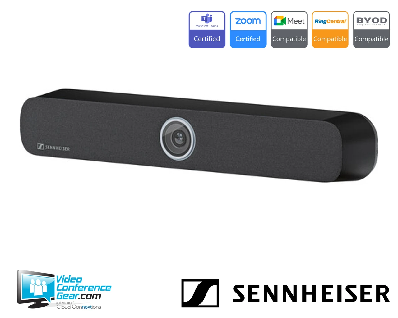 Sennheiser | TeamConnect Bar S All-In-One for small meeting rooms/spaces (700105)