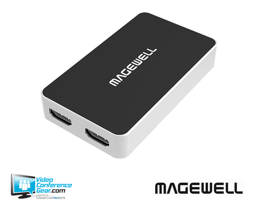 Magewell USB Capture HDMI Plus, USB 3.0 DONGLE, 1-channel HDMI with loop-through out, plus extra audio mic in / out. Plug and Play