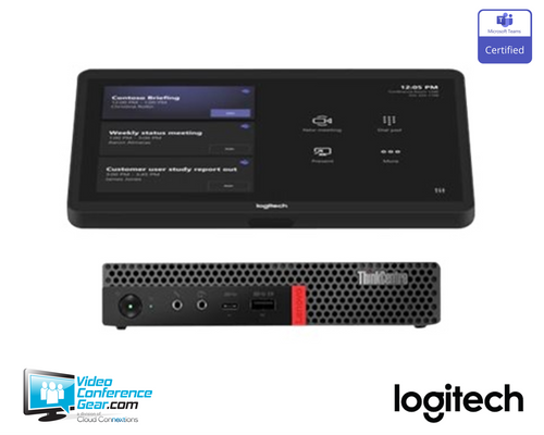 Logitech Video Conference Base Bundle for Microsoft Teams Featuring the Tap Cat5e and Lenovo Tiny TAPMSTBASELNV2