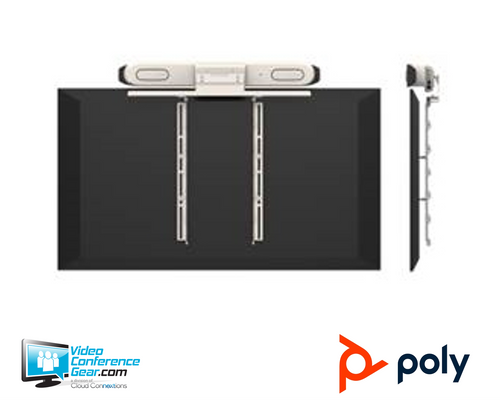 Poly Studio X50 Video Soundbar Optional Monitor Mounting Kit Includes both VESA and Wall Mounting 875M2AA