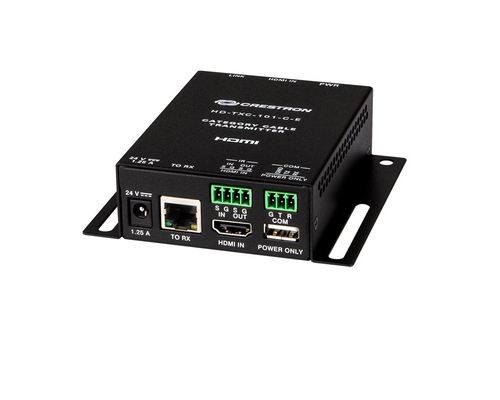 Crestron DM Lite® Transmitter for HDMI®, IR and RS-232 Signal Extension over CATx Cable, Wall Plate, White Textured Crestron DM Lite® Transmitter for HDMI®, IR and RS-232 Signal Extension over CATx Cable, Wall Plate, White Textured