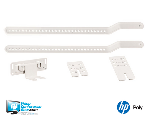 HP Poly Studio X30/X32 Wall and VESA Mounting Kit (875L6AA) provides secure wall and VESA mounting options for Poly Studio X30 and X32