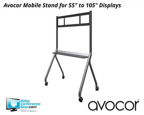 Avocor | Mobile Stand - 55" to 105" | AVC-STND1