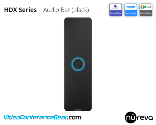 Nureva | HDX-BAR Audio Bar for HDX Series Audio Systems | Black | HDX-BAR-B
Availalble from VideoConferenceGear.com