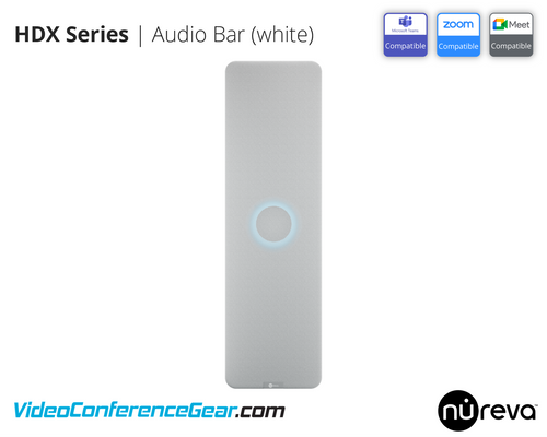 Nureva | HDX-BAR Audio Bar for HDX Series Audio Systems | White | HDX-BAR-W
Available from VideoConferenceGear.com