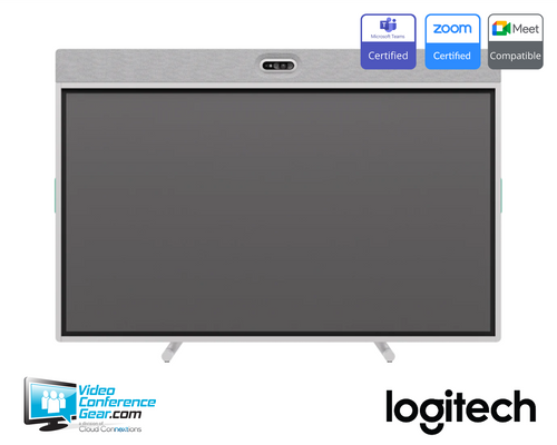 Logitech | Rally Board - 65" Off White | 960-001729