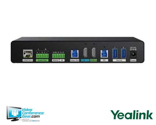 Yealink | DE300 AVoIP Decoder designed to pair with EN300 (1303135) (DE300)