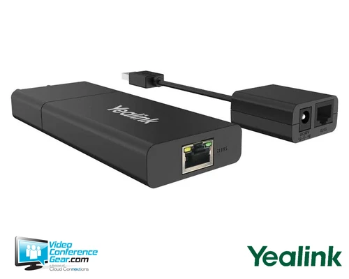 Yealink Accessory | USB Extender through CAT5E cable up to 40 meters (includes 1x USB-to-CAT5e receiver, 1x USB-to-CAT5e sender, 1x power adapter
