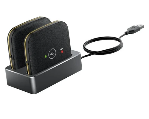 Yealink | Wireless DECT Expansion Microphone - Black (CPW65)