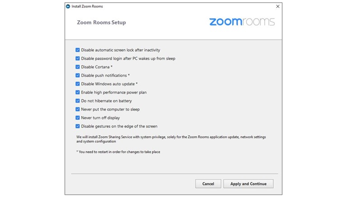 Upgrade Guide Upgrading Your Zoom Rooms Application Video Conference