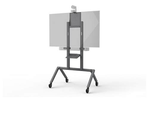 Heckler H700 | AV Cart | Single Display to 75 inch | Black Grey