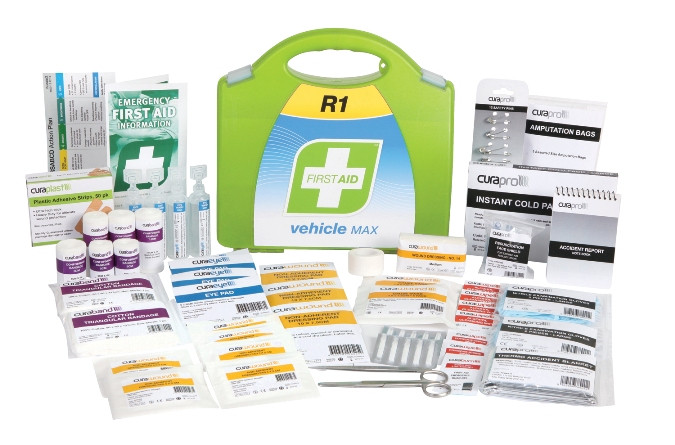 R1 Vehicle Max First Aid Kit – Plastic Portable