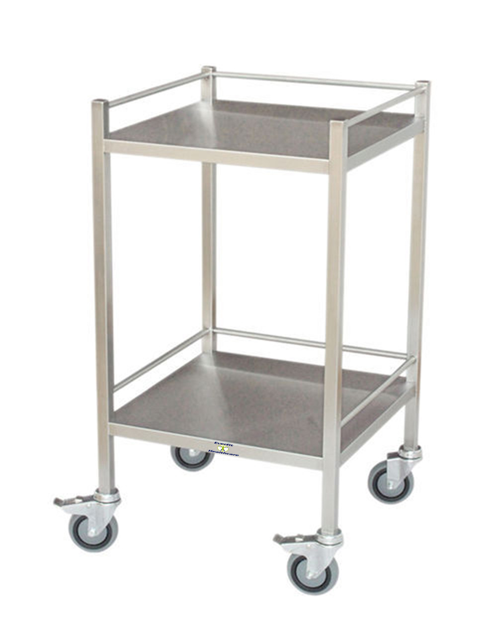 Stainless Steel Trolleys - SINGLE