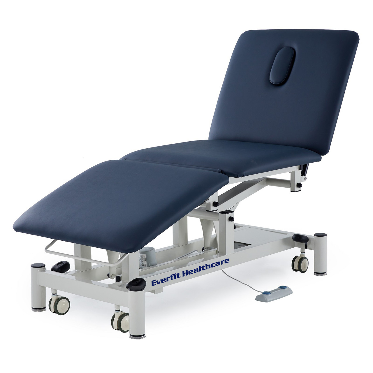 Everfit Healthcare 3 section table is designed for the professional which is used for various different treatments in a clinical setting. 