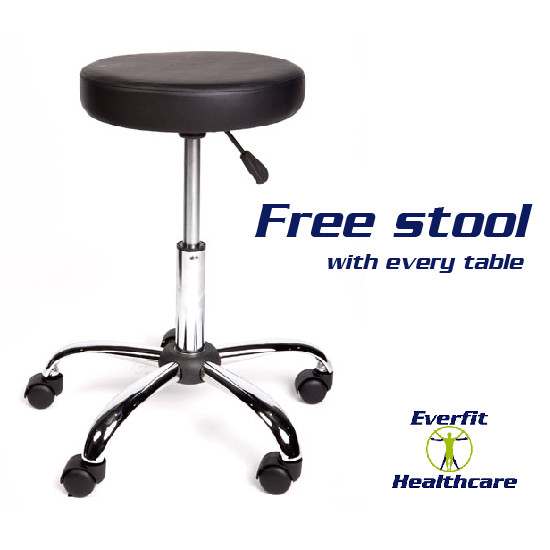 Free Black Round Doctor Stool!