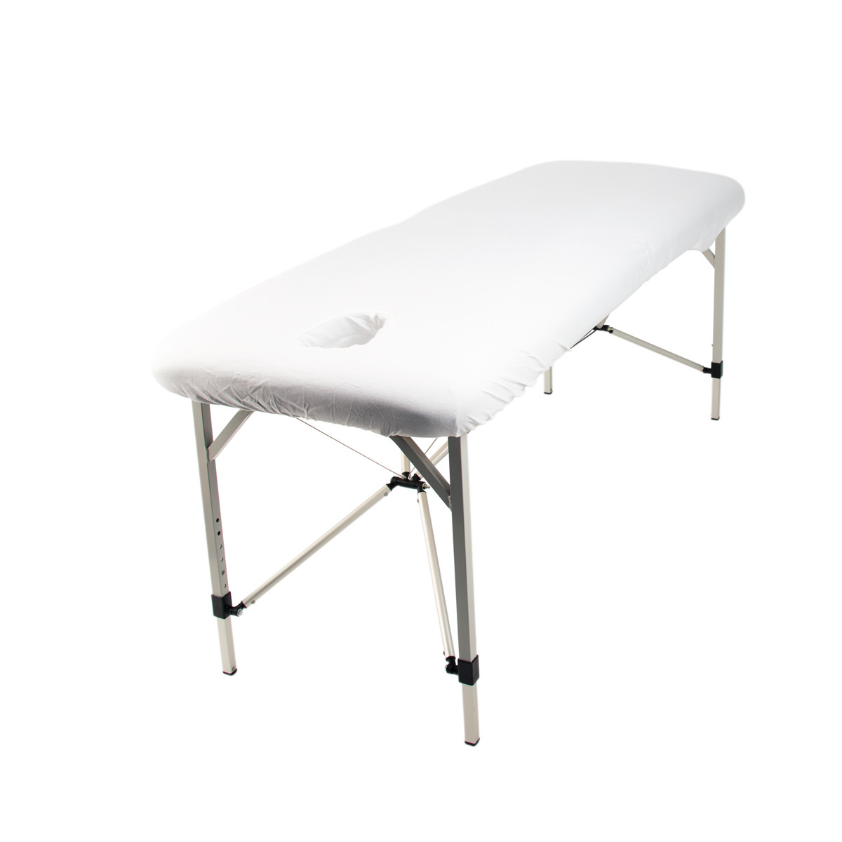 White Standard Treatment table cover for Portable Centurion tables. 