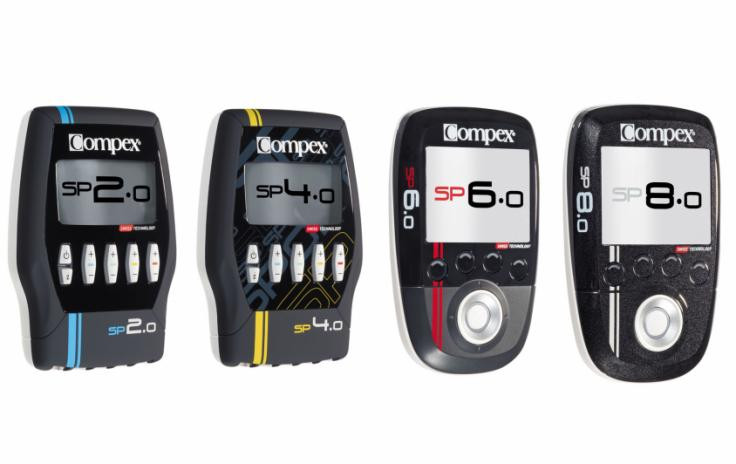 Other ranges of Compex muscle stimulators with Compex 8 Leading the Pack!!