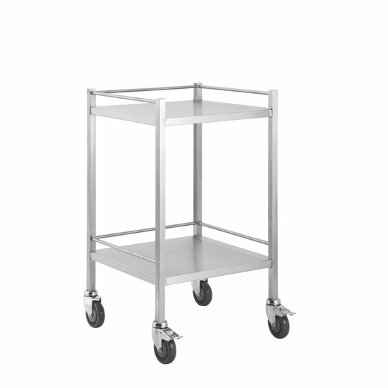 Everfit Single - stainless steel trolley  No Drawer - 500 x 500 x 900