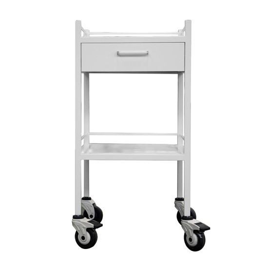 Everfit Single -Coated Trolley 1 Drawer -500 x 500 x 967