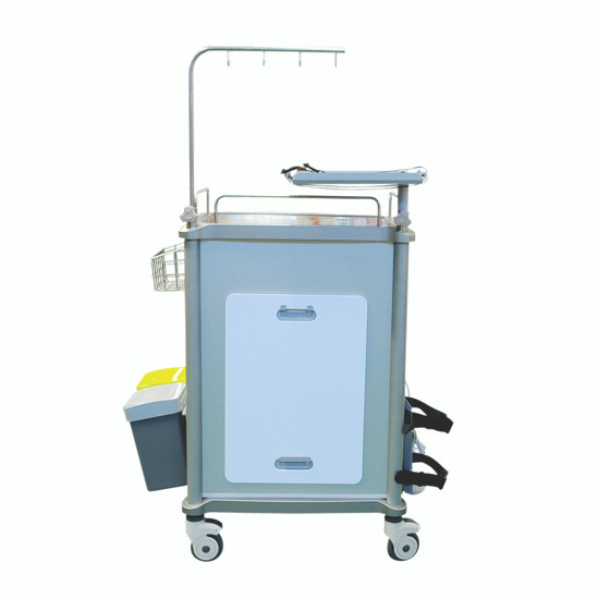 Everfit Emergency Trolley  - RED