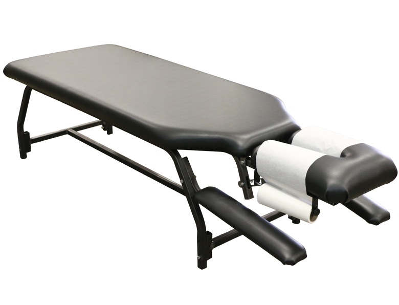 Sleek sturdy design with no shelf.