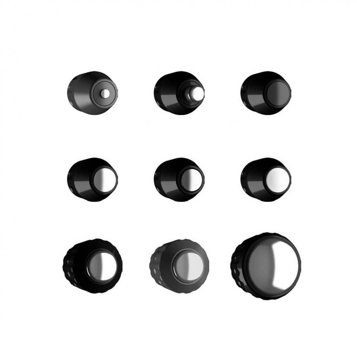 Intelect Mobile 2 RPW Radial Pressure Wave head options